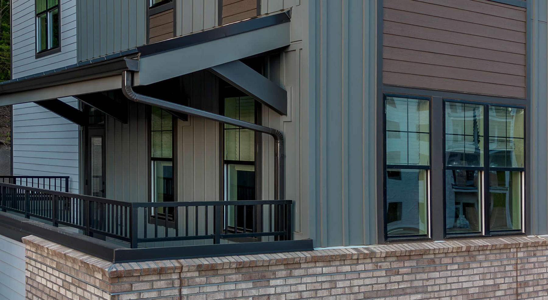 spacious private balcony