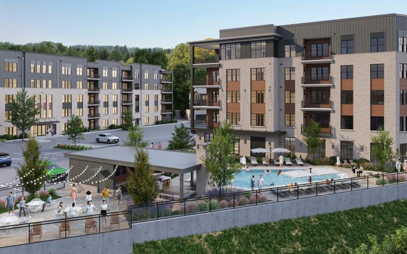 pool and other outdoor amenities