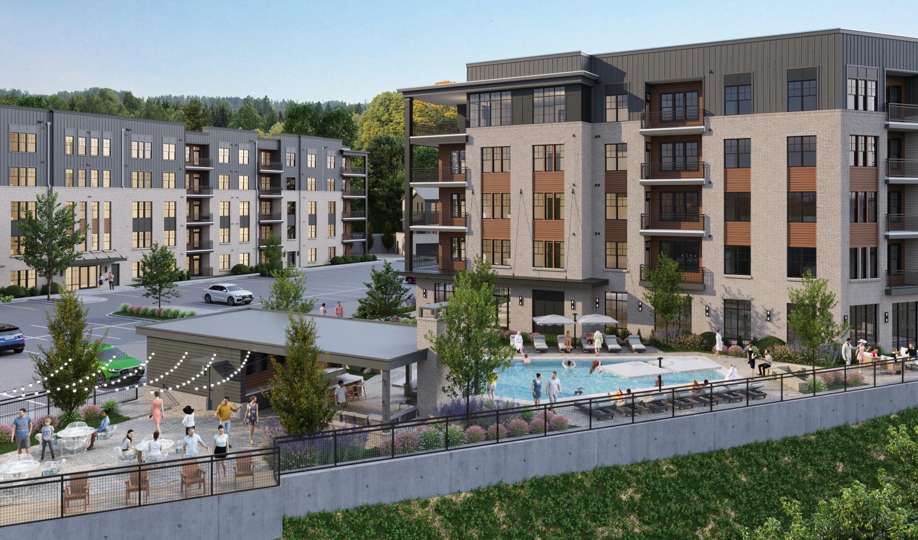 pool and other outdoor amenities